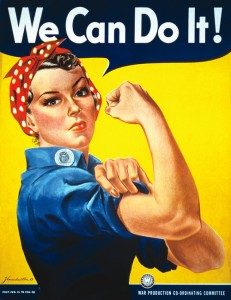 We Can Do It! World War II Poster